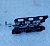 Впускной коллектор нижняя часть с топливной рампой Ford Escape 2000-2007 YF1Z 9424 BA; YL8Z 9F792 GA; YL8E 9F792 GB; YL8Z 9F593 CB